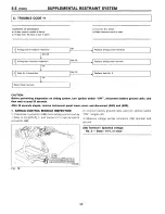 Предварительный просмотр 1355 страницы Subaru SVX 1992 Manual