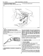 Предварительный просмотр 1425 страницы Subaru SVX 1992 Manual