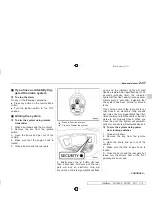 Предварительный просмотр 278 страницы Subaru Tribeca 2012 Quick Reference Manual