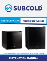 Subcold ECO 50 Instruction Manual предпросмотр