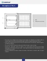 Preview for 3 page of Subcold Eco35F Instruction Manual