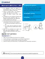 Предварительный просмотр 6 страницы Subcold SUPER 35 Instruction Manual