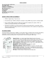 Preview for 2 page of SUBMERSIBLE SYSTEMS HEED 3 175 User Manual