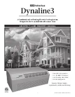 Preview for 1 page of Suburban DYNALINE DL3-0712 Architects And Engineers' Manual