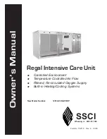 Suburban REGAL INTENSIVE CARE UNIT 12019-01-NGFREP Owner'S Manual preview