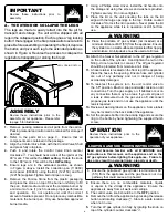 Preview for 4 page of Suburban VOYAGER SOP1001A Owner'S Operation And Maintenance Manual