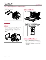 Предварительный просмотр 13 страницы Subzero WOLF SPO Service Manual