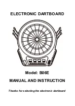 Предварительный просмотр 1 страницы SUDEG B06E Manual And Instruction