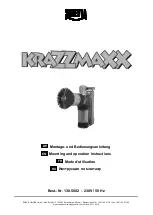 Suevia KRAZZMAXX 130.5002 Mounting And Operation Instructions предпросмотр