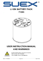 SUEX 71393 User Instruction Manual And Warnings preview