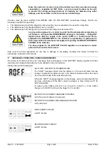 Preview for 14 page of SUEX 71393 User Instruction Manual And Warnings