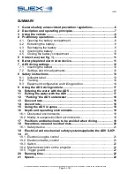 Preview for 5 page of SUEX XJ14 Instruction Manual And Warnings For Use