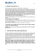 Preview for 12 page of SUEX XJ14 Instruction Manual And Warnings For Use