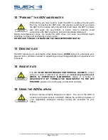 Preview for 19 page of SUEX XJ14 Instruction Manual And Warnings For Use