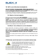 Preview for 20 page of SUEX XJ14 Instruction Manual And Warnings For Use