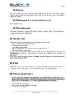 Preview for 23 page of SUEX XJ14 Instruction Manual And Warnings For Use