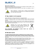 Preview for 69 page of SUEX XJ14 Instruction Manual And Warnings For Use