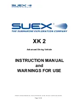 SUEX XJ37 Instruction Manual And Warnings For Use preview