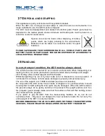 Preview for 29 page of SUEX XJ37 Instruction Manual And Warnings For Use