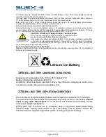 Preview for 33 page of SUEX XJ37 Instruction Manual And Warnings For Use