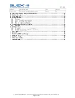 Preview for 6 page of SUEX XK 1 Instruction Manual And Warnings For Use