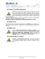 Preview for 20 page of SUEX XK 1 Instruction Manual And Warnings For Use