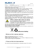 Preview for 33 page of SUEX XK 1 Instruction Manual And Warnings For Use