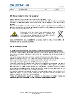 Preview for 78 page of SUEX XK 1 Instruction Manual And Warnings For Use