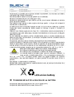 Preview for 81 page of SUEX XK 1 Instruction Manual And Warnings For Use