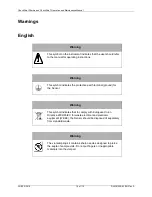 Предварительный просмотр 10 страницы Suez CheckPoint Pharma Owner'S Operation And Maintenance Manual