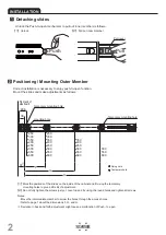 Предварительный просмотр 2 страницы SUGATSUNE LAMP 3660-250 Installation Manual