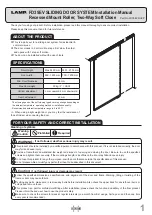 SUGATSUNE LAMP FD35EV Installation Manual preview