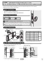 SUGATSUNE LAMP HC-30 Installation Instruction preview