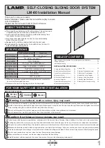 SUGATSUNE LAMP LM-80 Installation Manual preview