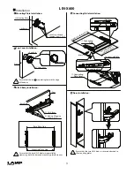 Preview for 3 page of SUGATSUNE MonoFlat LIN-X hinge Instruction Manual