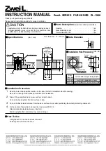 Предварительный просмотр 2 страницы SUGATSUNE Zwei L Series Instruction Manual