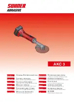 Предварительный просмотр 1 страницы SUHNER ABRASIVE AKC 3 Technical Document