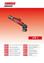 Предварительный просмотр 1 страницы SUHNER ABRASIVE LPB 4 Technical Document