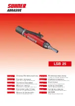 Предварительный просмотр 1 страницы SUHNER ABRASIVE LSB 25 Technical Document