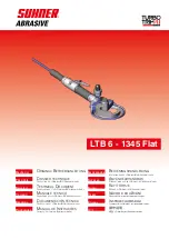 Preview for 1 page of SUHNER ABRASIVE LTB 6-1345 Flat Technical Document