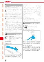 Предварительный просмотр 28 страницы SUHNER ABRASIVE LWC 13 Manual