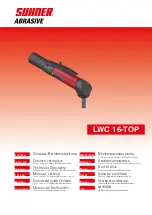 Предварительный просмотр 1 страницы SUHNER ABRASIVE LWC 16-TOP Technical Document