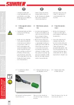 Предварительный просмотр 20 страницы SUHNER ABRASIVE LWH 12 Technical Document