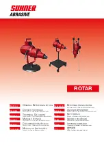 SUHNER ABRASIVE Rotar 400V Technical Document предпросмотр