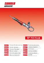 SUHNER ABRASIVE SP 700 Hook Technical Document предпросмотр