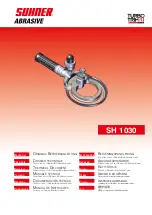 SUHNER ABRASIVE Turbo Trim SH 1030 Technical Document предпросмотр