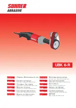 SUHNER ABRASIVE UBK 6-R Technical Document предпросмотр