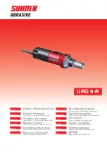 SUHNER ABRASIVE URG 9-R Technical Document preview