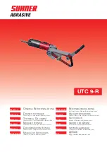 SUHNER ABRASIVE UTC 9-R Manual предпросмотр