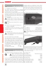 Предварительный просмотр 20 страницы SUHNER ABRASIVE UWK 10-R125 Technical Document